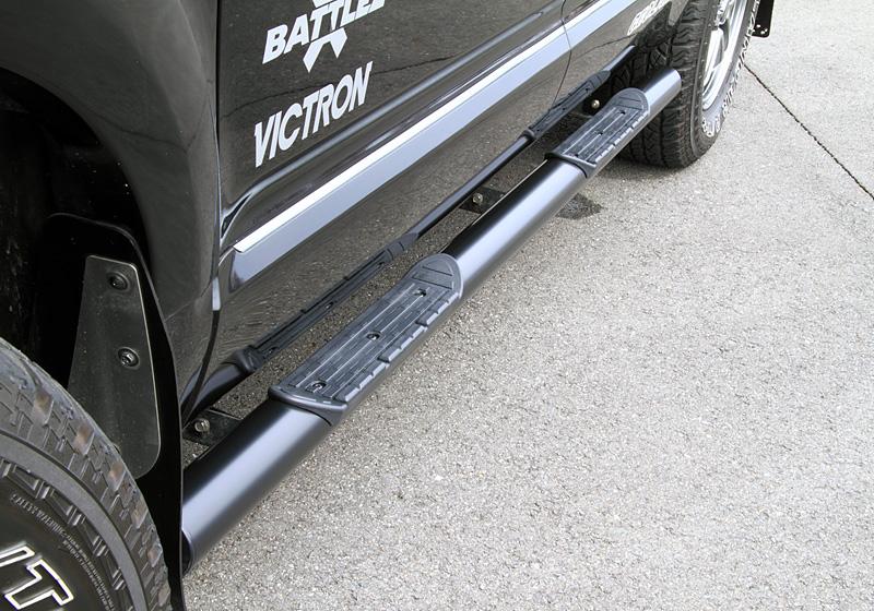 JAOS SIDE STEP BLACK FOR MITSUBISHI DELICA D:5 B172304BK - Black Hawk Japan