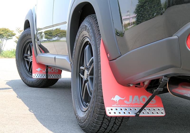 JAOS MUD GUARD III REAR SET RED FOR NISSAN X-TRAIL 31 B621442R