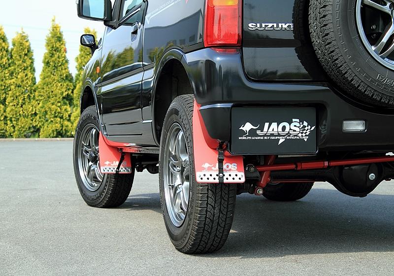 JAOS MUDGUARD III FRONT SET RED FOR SUZUKI JIMNY JB23 B621512F