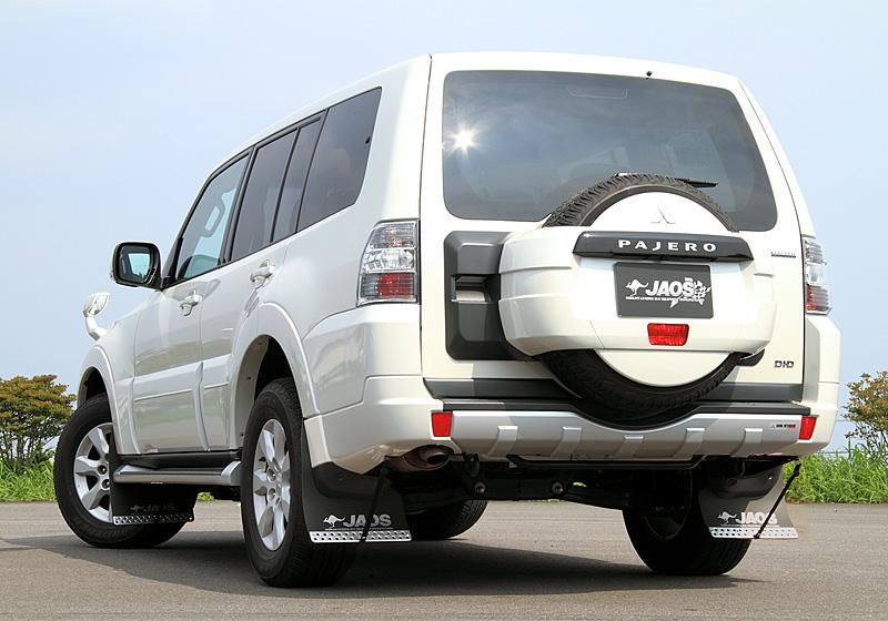 JAOS MUDGUARD III FRONT SET BLACK FOR MITSUBISHI PAJERO V80 90 B622327F