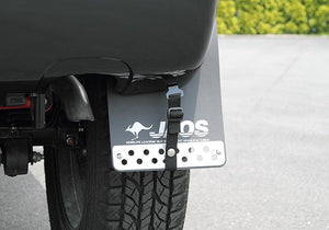 JAOS MUD GUARD III REAR SET BLACK FOR SUZUKI JIMNY JB23 B622512R - Black Hawk Japan