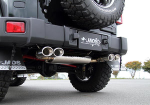 JAOS BATTLEZ MUFFLER ZS-4 OVAL FOR JEEP WRANGLER JK B703901
