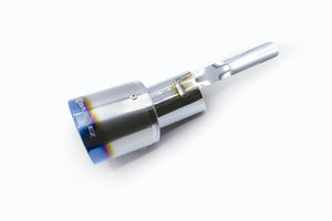 JAOS BATTLEZ MUFFLER CUTTER TI TITANIUM TAIL FOR TOYOTA YARIS CROSS HYBRID GAS 2WD B720004T