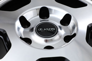 JAOS ASTELLA CM-04 17x6.5 48 6H139.7 BLACK POLISH WHEEL FOR NISSAN NV350 CARAVAN B879765PB