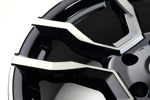 JAOS BACCHUS CM-1 120x8.5 18 6H139.7 SMOKE POLISH BLACK WHEEL FOR LEXUS GX 2010- B882086SPB