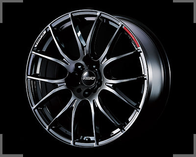 RAYS HOMURA 2X7 JET BLACK EDITION 19x8J +48(27) 5x100 Black Chrome Coating x1