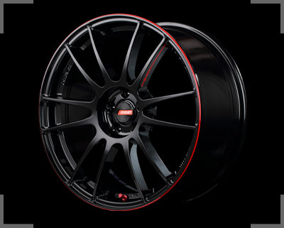 RAYS GRAM LIGHTS 57XTREME REVIT ED. 18x8.5 +44(37) 5x114.3 blk & Mach E-pro x1