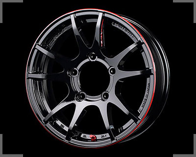 RAYS GRAM LIGHTS 57V REV IT ED. 16x5.5 +20 5x139.7 blk & Mach E-pro Cort x1