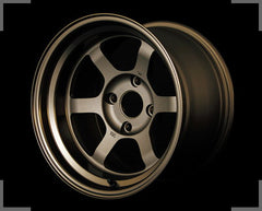 RAYS VOLK RACING TE37V 17x8J +25 4x100 Bronze x1 - Black