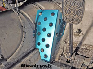 LAILE BEATRUSH DRIVER'S FOOTREST BLACK For ALFA ROMEO Giulia 105  C40052DRK