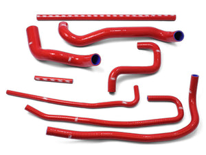 SAMCO SPORT COOLANT HOSE KIT VIPER RED FOR CHEVROLET CORVETTE C5 40TCS426-C-VIPER-RED