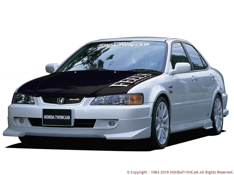 FEEL'S HONDA TWINCAM LIGHTWEIGHT BONNET (NORMAL SHAPE) TWILL WEAVE CARBON FOR HONDA ACCORD CL1 Feels-00035