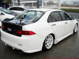 FEEL'S HONDA TWINCAM SPORTS TRUNK EURO PLAIN WEAVE CARBON FOR HONDA ACCORD CL7 EURO R Feels-00118