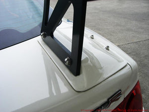 FEEL'S HONDA TWINCAM 3D PLAIN CARBON GT WING PLAIN CARBON BRACKET 1530 225-255 FOR HONDA INTEGRA DC5 TypeR Feels-00695