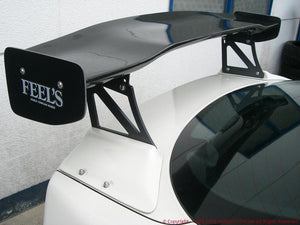 FEEL'S HONDA TWINCAM 3D TWILL CARBON GT WING FRP BRACKET) 1400 225-255 FOR HONDA INTEGRA DC5 TypeR Feels-00692