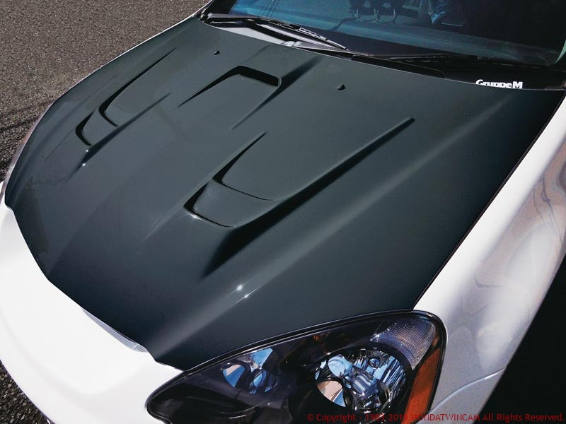 FEEL'S HONDA TWINCAM LIGHTWEIGHT BONNET (WITH AIR DUCT) TWILL WEAVE CARBON FOR HONDA INTEGRA DC5 TypeR Feels-00689