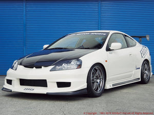FEEL'S HONDA TWINCAM LIGHTWEIGHT BONNET (NORMAL SHAPE) PLAIN CARBON FOR HONDA INTEGRA DC5 TypeR Feels-00685