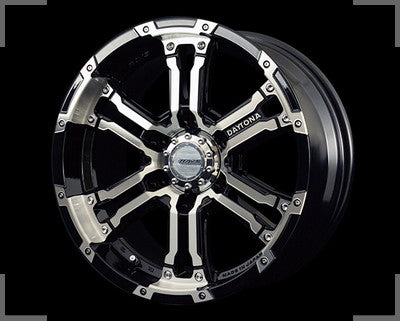 RAYS TEAM DAYTONA FDX 17x8J +20(45) 6x139.7 Black/DC x1 - Black