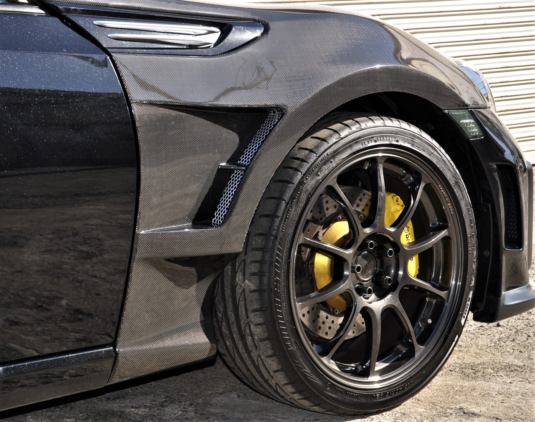 SYMS AERO FENDER FRP UNPAINTED FOR TOYOTA 86 ZN6 SUBARU BRZ ZC6