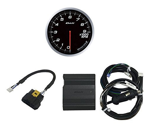 Defi ADVANCE CAN Driver & ADVANCE BF 60mm Tachometer (White Model Only) Set  DF15701