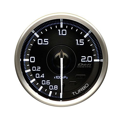 Defi Gauge Meter Advance A1 Turbo Boost Meter (-100kPa to +200kPa) W/O Sensor   60mm  DF14802