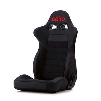 BRIDE EDIRB 032 ULTRA SUEDE RED STITCH WITHOUT HEATER E32BSP