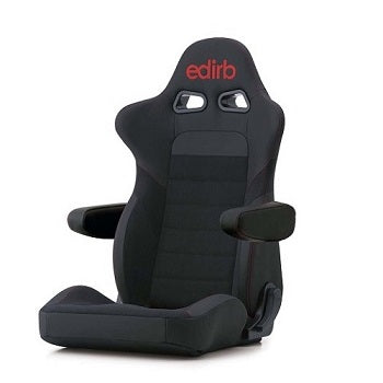 BRIDE EDIRB 054 ULTRA SUEDE RED STITCH WITH HEATER E57BSP