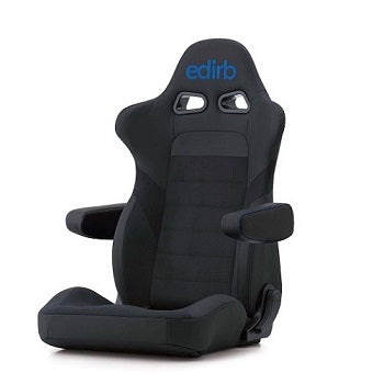 BRIDE EDIRB 054 ULTRA SUEDE BLUE STITCH SEAT E54PCA