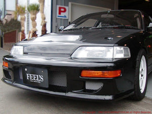 FEEL'S HONDA TWINCAM LIGHTWEIGHT BONNET AIR DUCT TWILL WEAVE CARBON FOR HONDA CR-X EF8 Feels-00460