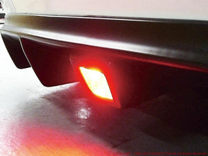 FEEL'S HONDA TWINCAM HALOGEN BACK FOG LAMP (REAR DIFFUSER PANEL OPTION) PLAIN CARBON FOR HONDA CIVIC FD2 TypeR Feels-00324
