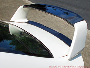 FEEL'S HONDA TWINCAM HIGH SIDE SPOILER PLAIN WEAVE CARBON FOR HONDA CIVIC FD2 TypeR Feels-00237