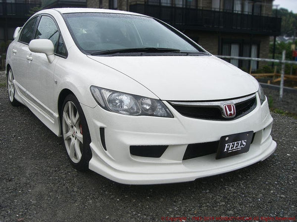 FEEL'S HONDA TWINCAM SPORTS FRONT BUMPER FRP FOR HONDA CIVIC FD2