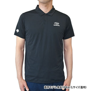 STI SUNSCREEN POLO SHIRT (BLACK) L FHDS21000603