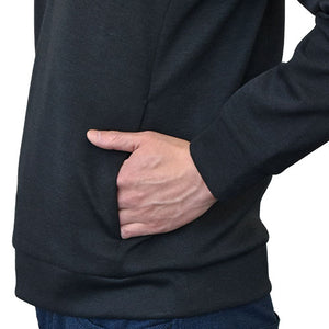 STI SFTECH HEATHER PULLOVER HOODIE (BLACK) XL FHDS21000804