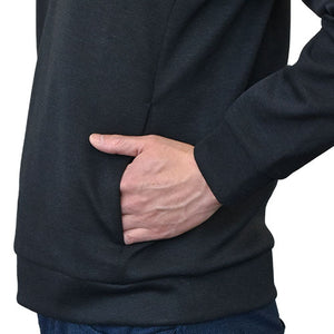STI SFTECH HEATHER CREW NECK (BLACK) XL FHDS21000904