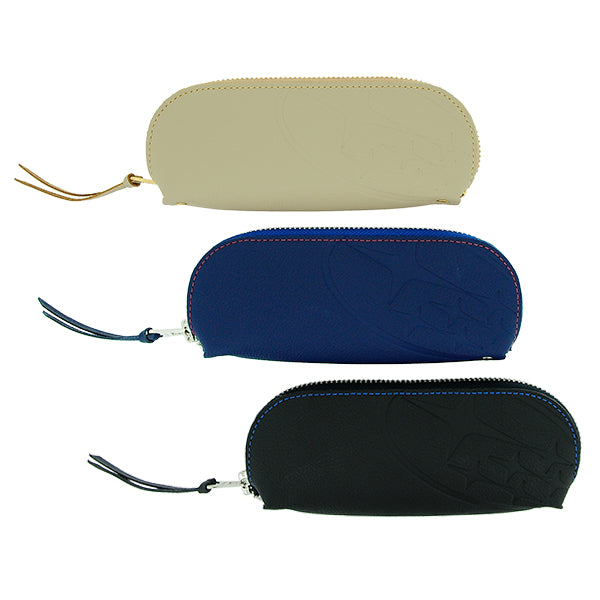 SUBARU GENUINE SEAT LEATHER COLLECTION / PEN CASE NAVY For FHPL15077002