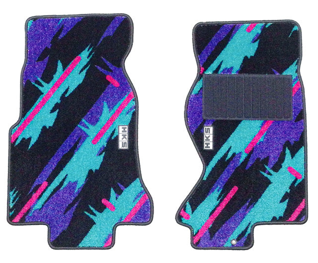 HKS 50TH FLOOR MATS FRONT SET OCP FOR MAZDA RX-7 FD3S 53001-AZ001