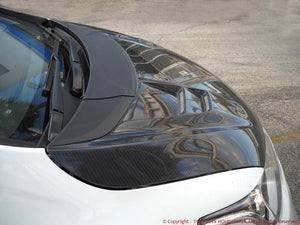 FEEL'S HONDA TWINCAM LIGHTWEIGHT BONNET (WITH AIR DUCT) TWILL WEAVE CARBON FOR HONDA FIT GK Feels-00600