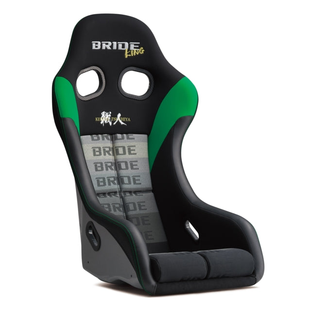 BRIDE ZETA IV KEIICHI TSUCHIYA SPECIAL EDITION MODEL BLACK & GREEN SUPER ARAMID BLACK SHELL HA1DSZ