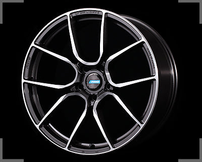 RAYS GRAM LIGHTS AZURE 57ANA 19x8 +45 5x112 Super D Gunmetal DMC x1