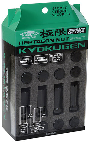 KYO-EI KYOKUGEN CLOSED END TYPE L42 M12xP1.5 HPF1B4 - Black Hawk Japan