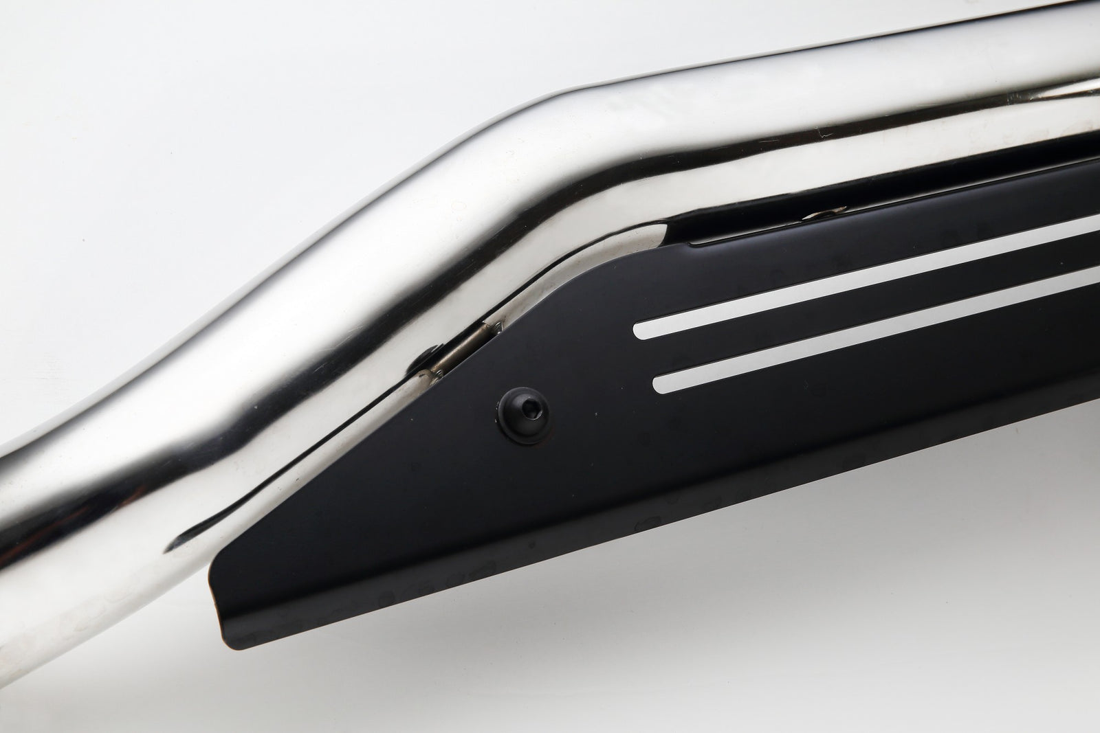 JAOS FRONT SKID BAR POLISH BLACK FOR NISSAN NV200 VANETTE B150490B