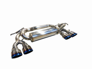 BLITZ NUR-SPEC CUSTOM EDITION QUAD EXHAUST TI For TOYOTA YARIS HYBRID MXPH15 63568V - Black Hawk Japan