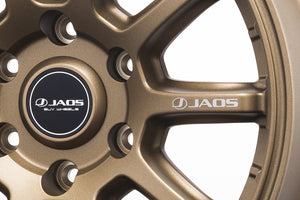 JAOS TRIBECROSS 17x8.0J 20 6H139.7 TITANIUM GOLD WHEEL FOR TOYOTA LAND CRUISER PRADO 150 B952780TGD