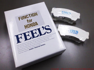 FEEL'S HONDA TWINCAM BRAKE PADS (EVO SERIES) FRONT FOR HONDA N-ONE JG1 Feels-00751