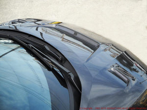 FEEL'S HONDA TWINCAM LIGHTWEIGHT BONNET (WITH AIR DUCT) PLAIN WEAVE CARBON FOR HONDA S660 JW5 Feels-00801