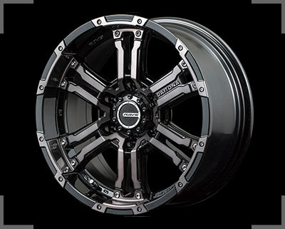 RAYS TEAM DAYTONA FDX collection 17x8J +20(45) 6x139.7 Clear Black