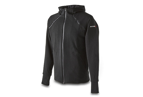 NISSAN PREMIUM ZIP-UP HOODIE BLACK LL FASHION GOODS   KWA0350K34BK