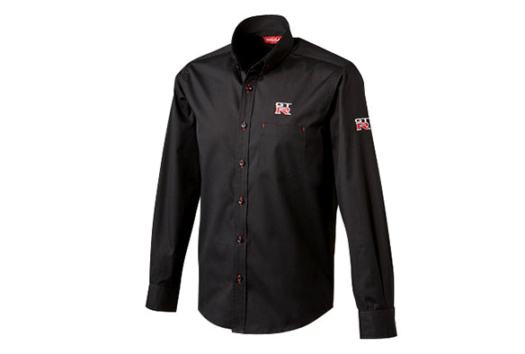 NISSAN GT-R BUTTON-DOWN SHIRT LONG SLEEVE LL FASHION GOODS   KWA0103L14