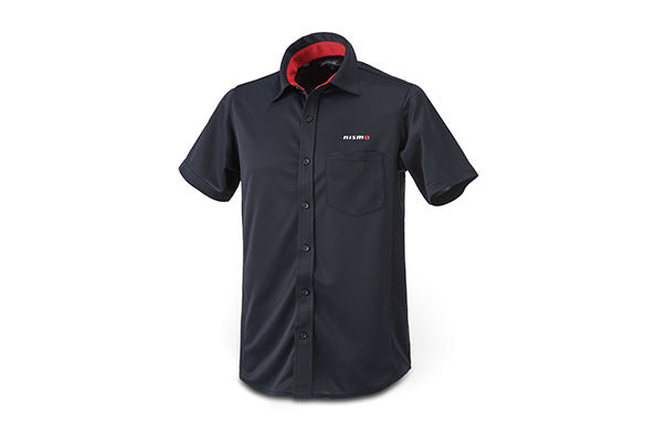 NISSAN PREMIUM CARBON BUTTON SHIRT BLACK 3L FASHION GOODS   KWA0150K09BK